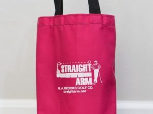 Straight Arm – #112 – Tote Bag – Pink