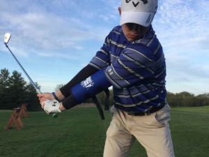 Straight Arm (101) Medium Royal Blue – Recommended For Golfers 5’8″ or Less